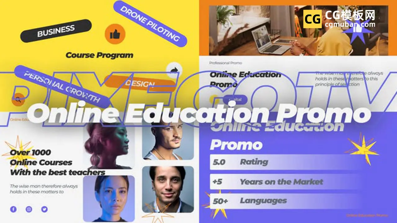 Online Education Promo