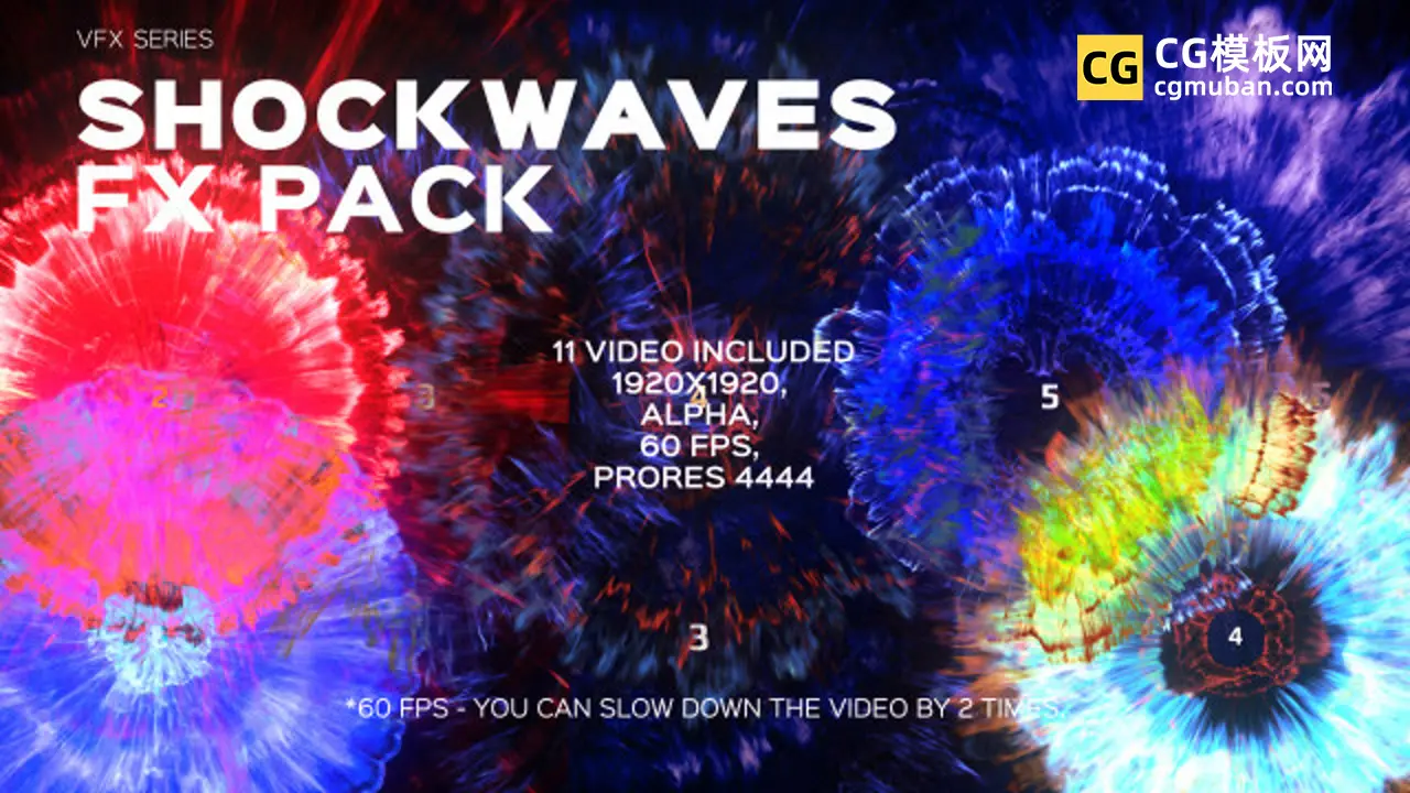 Colorful Shockwaves Pack