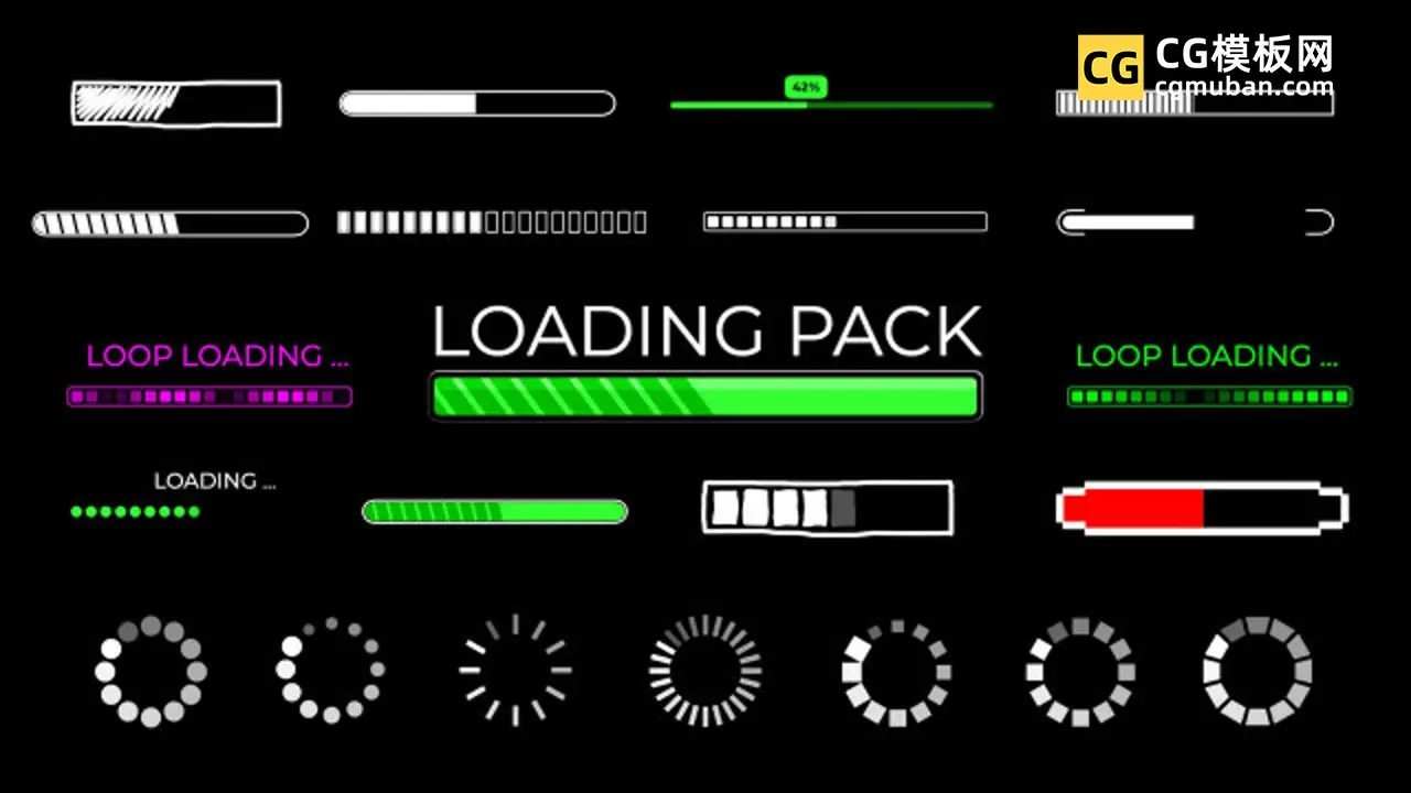 Web Style Loading Pack
