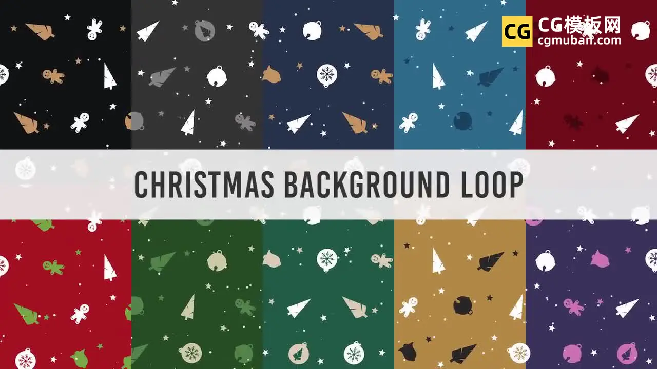 Pack Of Christmas Backgrounds