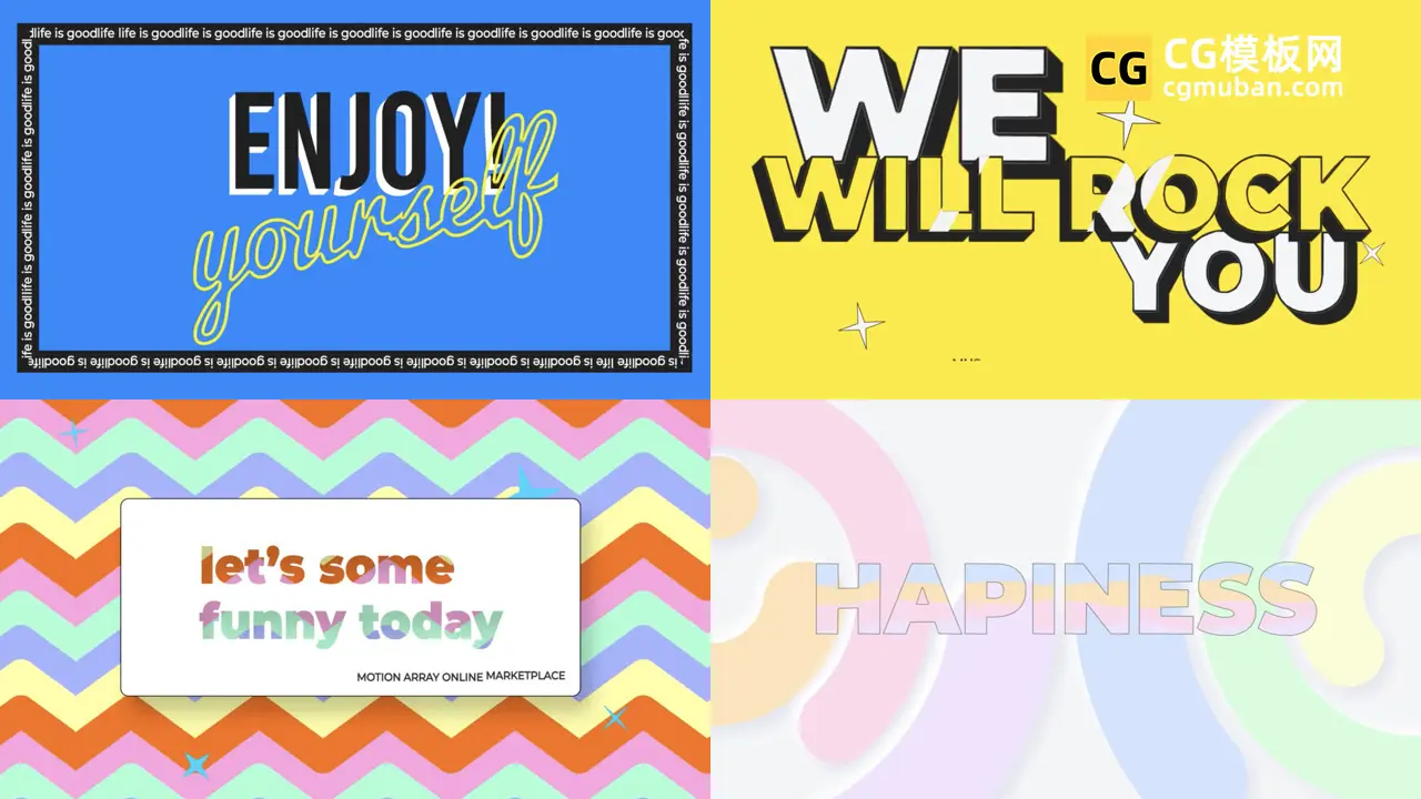 joy-typography-pack 预览图