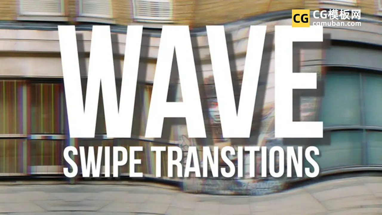 FCPX波浪转场模板 8个滚动扭曲变形滑动视频过渡效果finalcutpro插件 Wave and Swipe Transitions插图