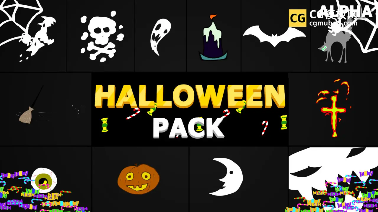 Halloween Elements Pack