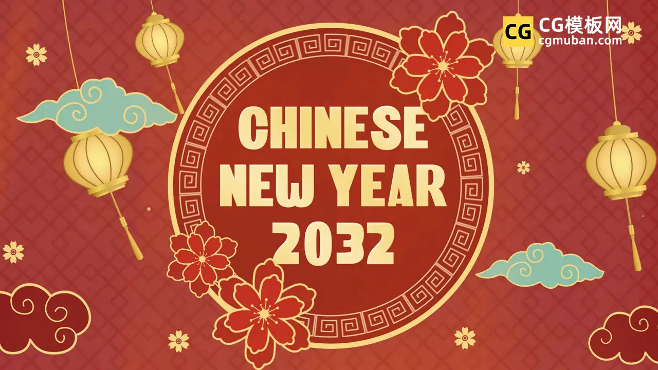 Chinese New Year Slides Promo预览图