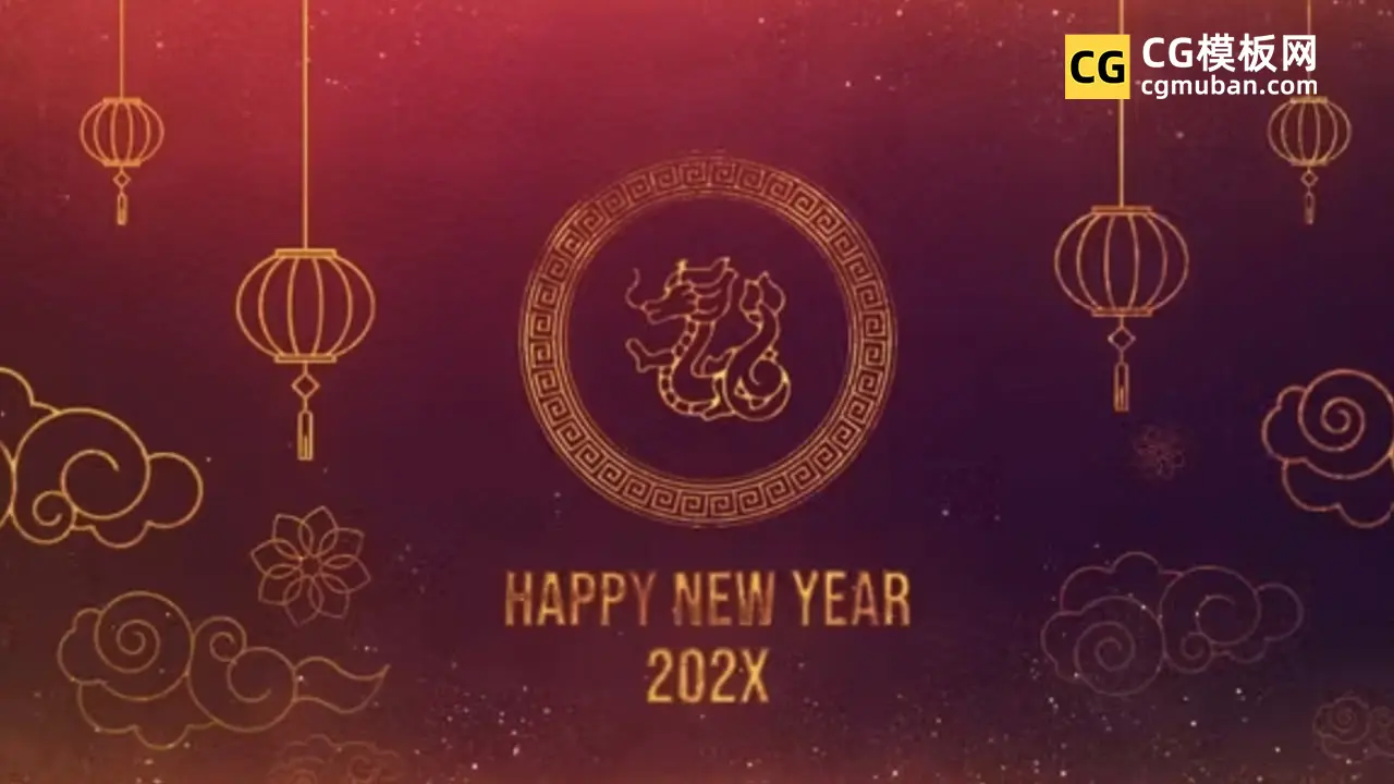 Chinese New Year Logo预览图