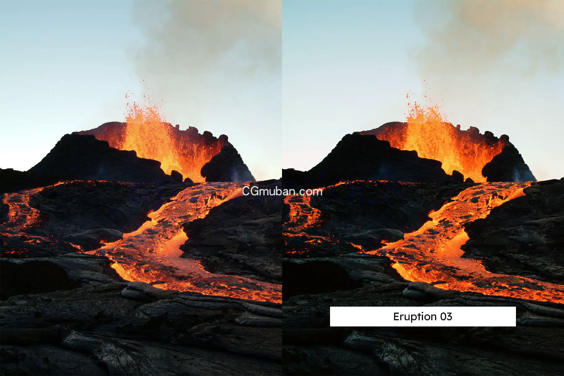 调色预设：20个火山岩浆 Lightroom 预设和 LUT 20 Volcano Sparklestock插图(2)