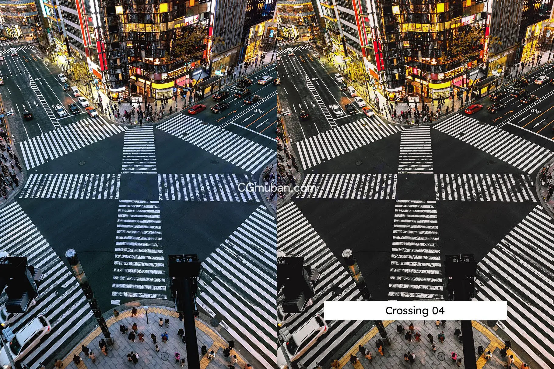 调色预设：20个涩谷日系街头 Lightroom 预设和 LUT 20 Shibuya Sparklestock插图(2)