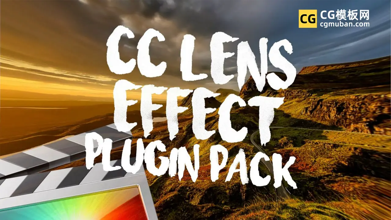 FCPX插件： 11种广角镜头变形效果 RGB分离失真图片视频特效 完整版 CC Lens插图
