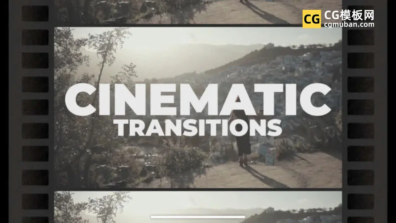 FCPX插件：胶卷视频过渡模板 8个复古艺术电影胶片动画作品展示转场插件 Cinematic Transitions V2插图