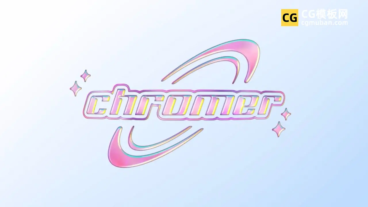 Techno Chrome Title and Logo
