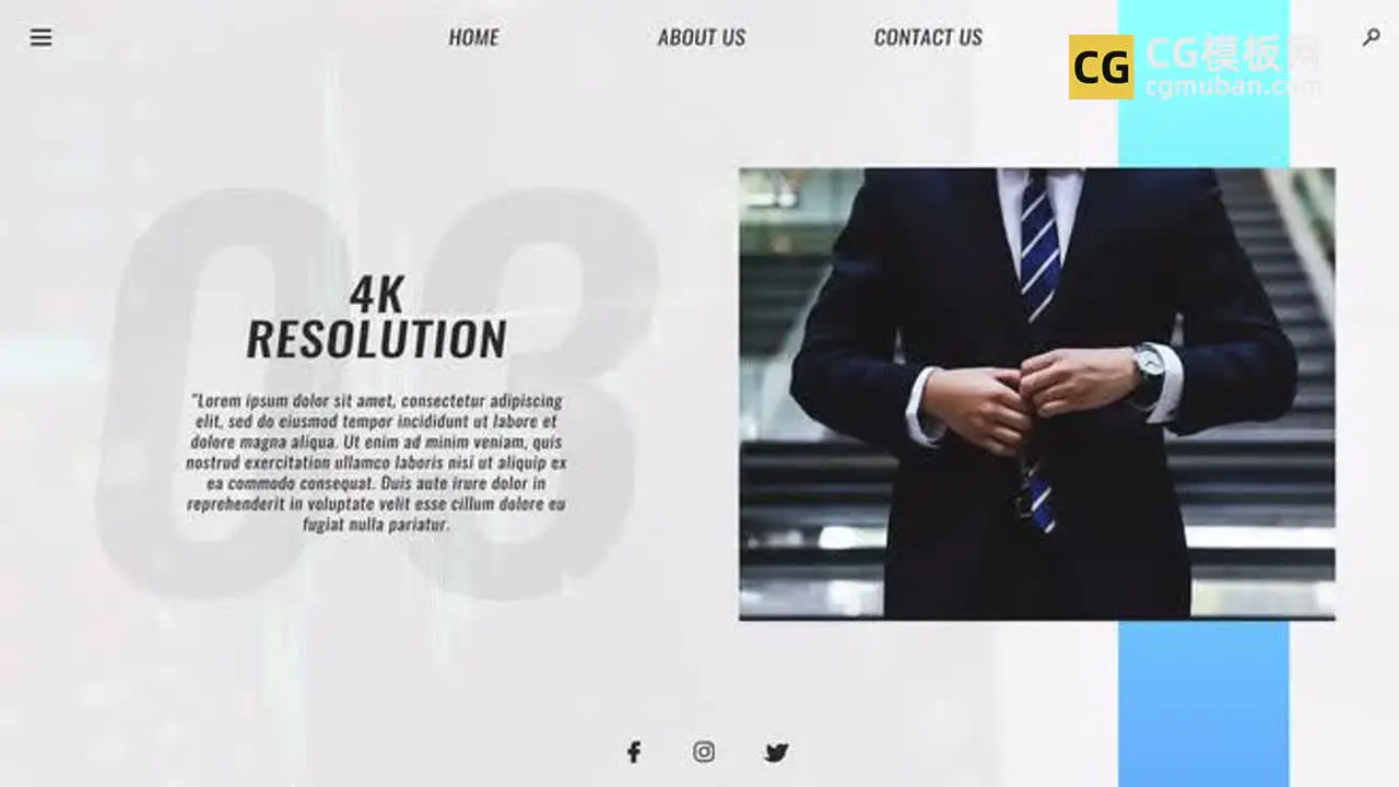 AE模板：企业商业幻灯片 1分10秒4K公司商务产品介绍活动宣传模板 Corporate Slideshow 4K插图