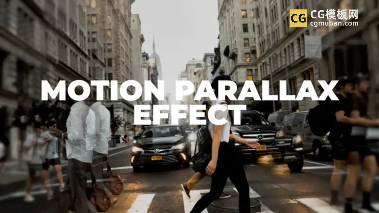 8款2D平面图片转3D三维特效PR预设 Motion Parallax Effect