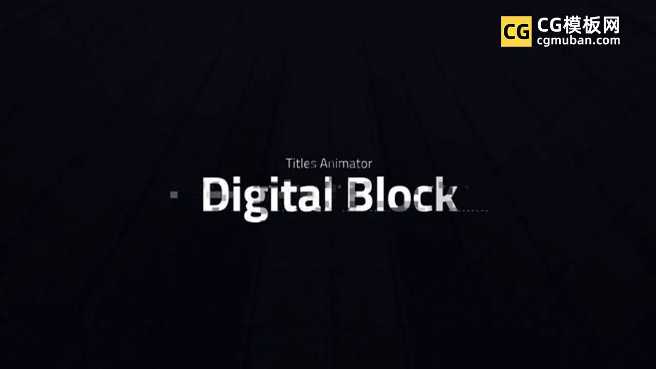Titles Animator - Digital Block