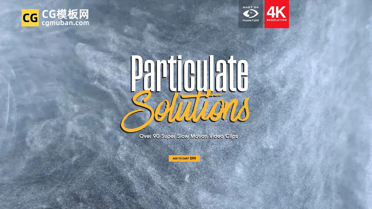 4K视频素材： 91个4K高清微观粉末颗粒子 漂浮溶解液体流动动画 背景合成素材Particulate Solutions插图