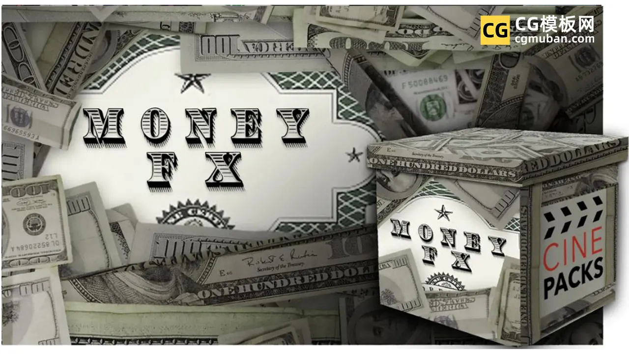 4K视频素材：美元外汇视频转场 纸币钱货币经济金融视频框财经UP主视频素材  Money FX插图