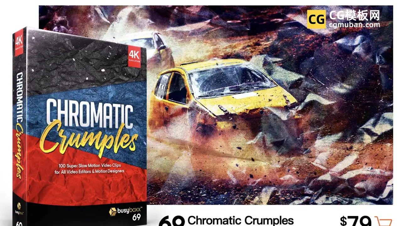V69 Chromatic Crumples