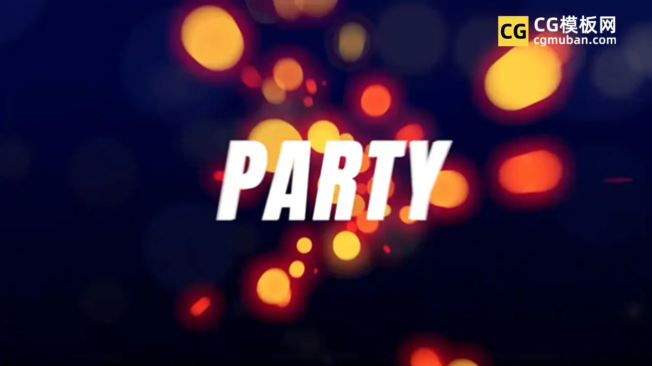 酒吧夜店KTV背景视频 音乐节演唱会开场活动宣传PR模板 Music Party Promo图