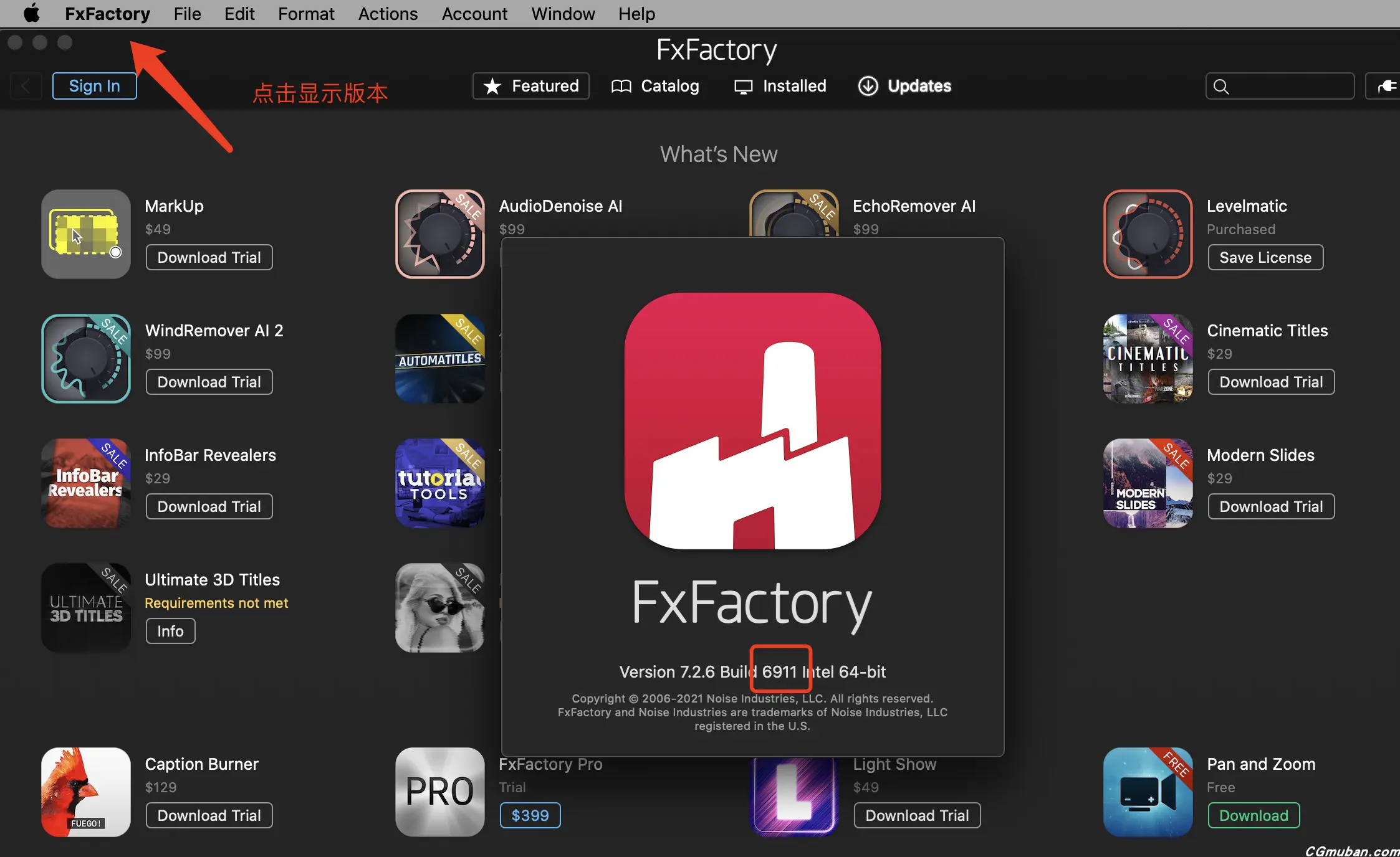 FxFactory 插件安装方法11