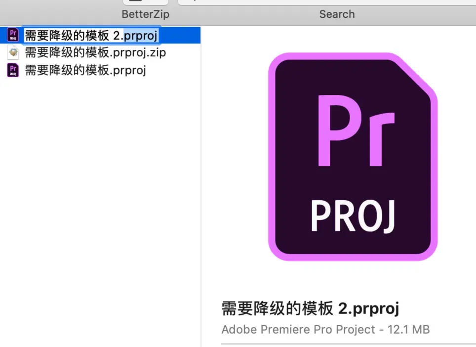 PR工程降级工具分享，用低版本Premiere软件打开PR高版本模板文件的方法。支持Windows/MacOS插图(10)