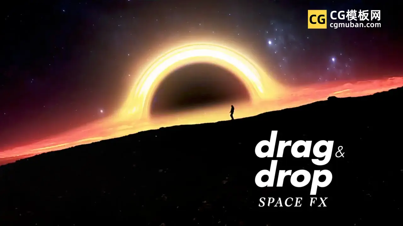 4K视频素材：130个科幻壮丽星云太空黑洞行星地球陨石4K图片视频特效动画合成素材 Big Films-ASTRA-Space Pack插图